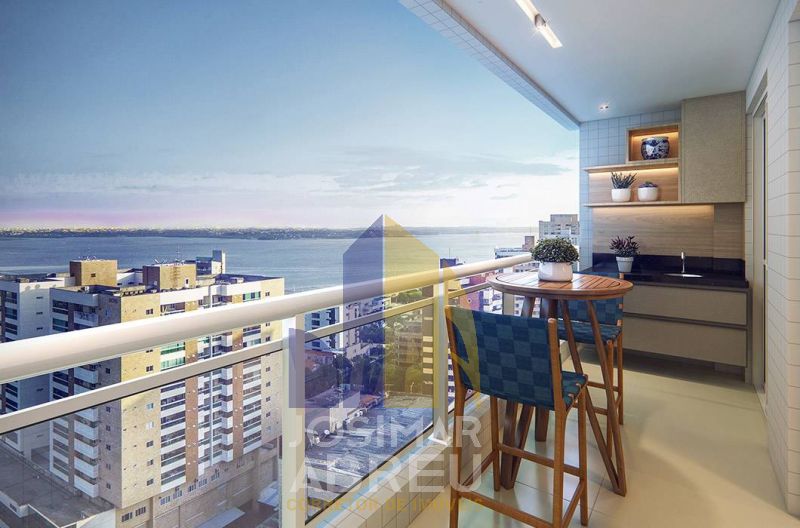 Apartamento com 3 quartos, 90,57m², à venda em São Luís, Ponta DAreia - Josimar Abreu Imóveis