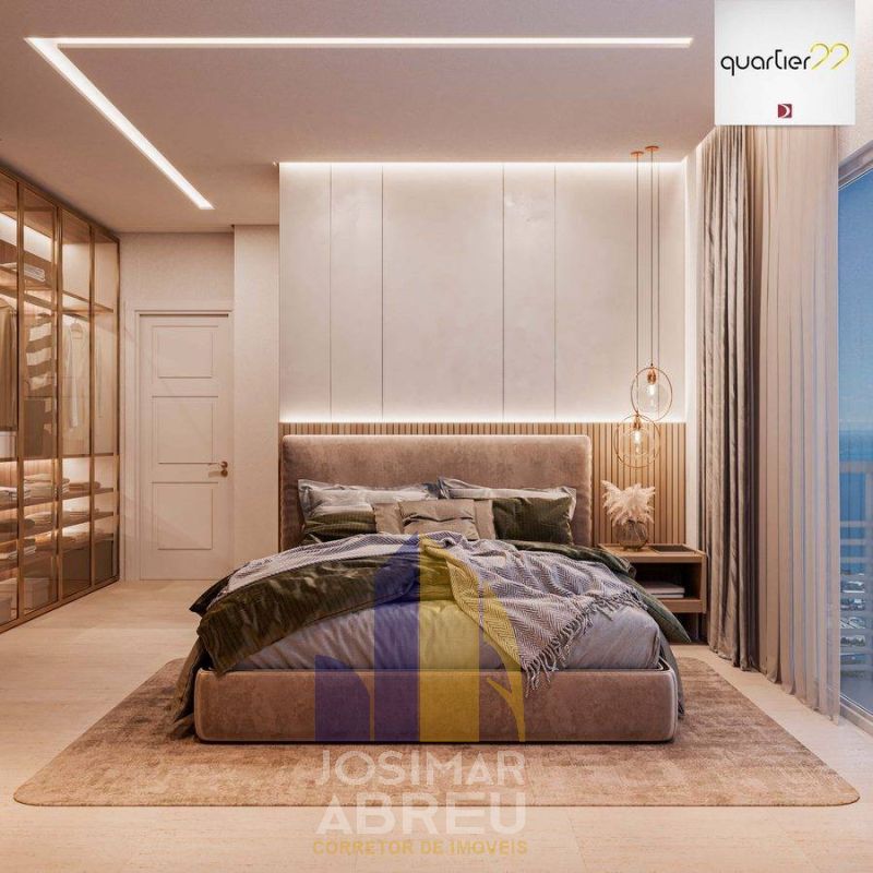 Apartamento de luxo no Quartier 22 com 4 suites 1 máster, 165m², à venda em São Luís, Ponta DAreia Apartamento de luxo no Quartier 22 com 4 suites 1 máster, 165m², à venda em São Luís, Ponta DAreia - Josimar Abreu Imóveis