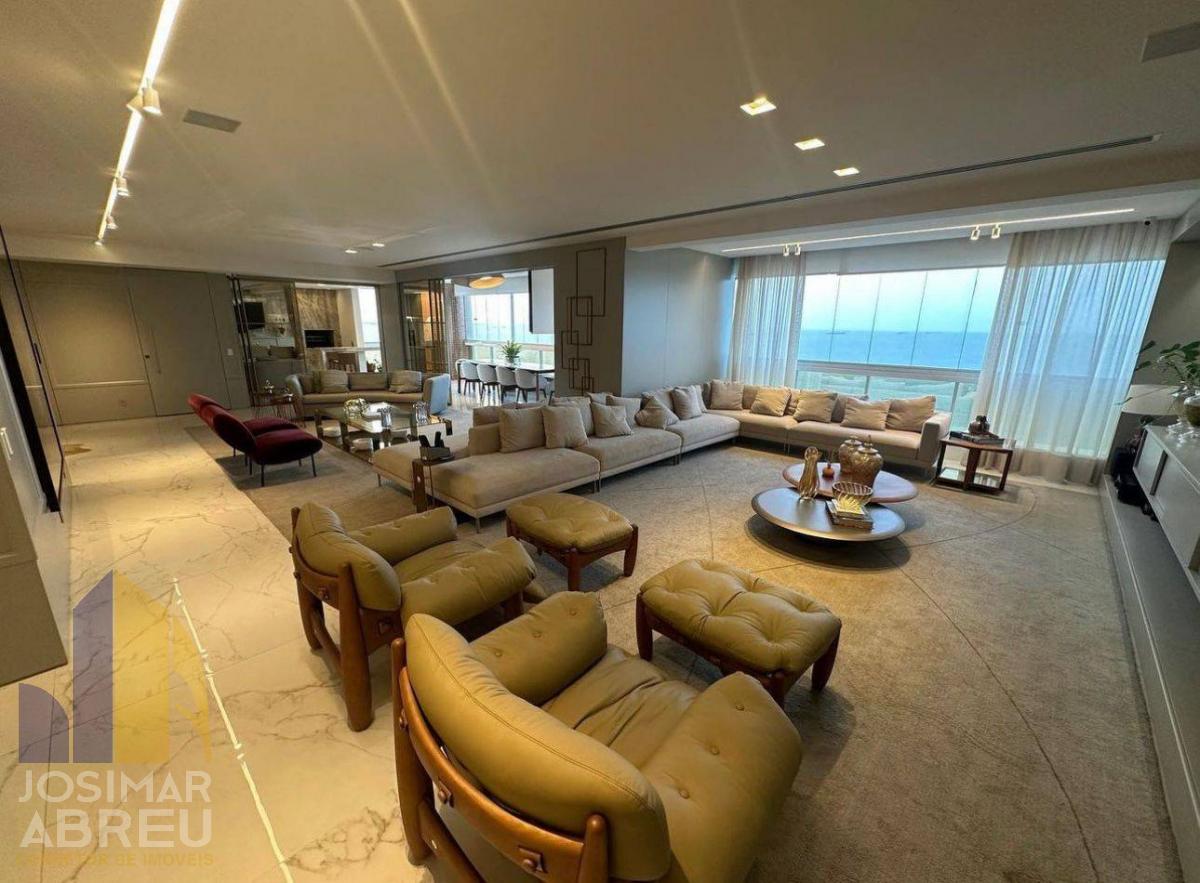 Espetacular Apartamento de luxo, 1 por andar, Frente para a Praia de São Marcos,com 4 suítes, 400m², Condomímio Casa do Morro , à venda em São Luís - Josimar Abreu Imóveis