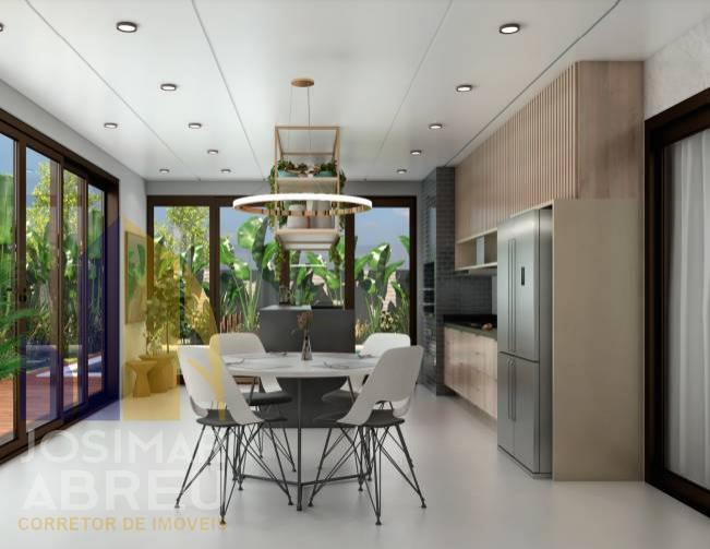 Espetacular Casa Nova à venda no Alphaville, com elevador, 4 suítes 1 máster, 369,88m², em Paço do Lumiar, Araçagy Espetacular Casa Nova à venda no Alphaville, com elevador, 4 suítes 1 máster, 369,88m², em Paço do Lumiar, Araçagy - Josimar Abreu Imóveis