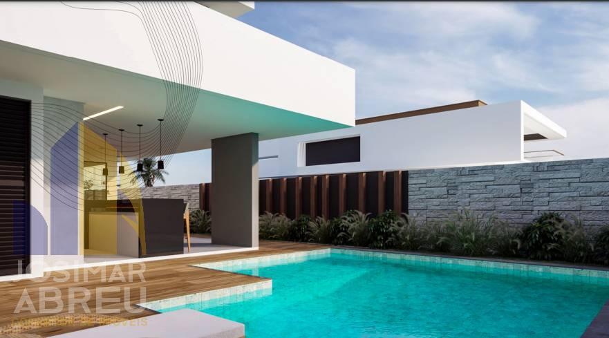 Espetacular Casa Nova à venda no Alphaville, com elevador, 4 suítes 1 máster, 369,88m², em Paço do Lumiar, Araçagy Espetacular Casa Nova à venda no Alphaville, com elevador, 4 suítes 1 máster, 369,88m², em Paço do Lumiar, Araçagy - Josimar Abreu Imóveis