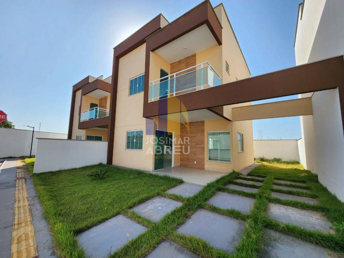 Maravilhosa Casa Duplex Nova no Veleiros da Cohama, 3 suítes, 129m², à venda em São Luís, Alto do Calhau Maravilhosa Casa Duplex Nova no Veleiros da Cohama, 3 suítes, 129m², à venda em São Luís, Alto do Calhau - Josimar Abreu Imóveis