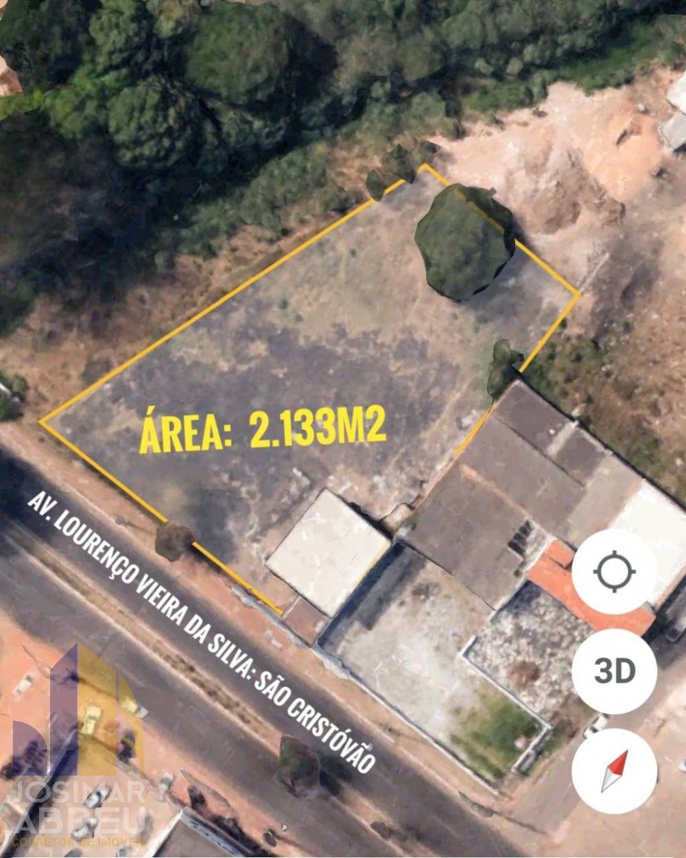 Excelente Terreno à venda no  Jardim São Cristóvão em São Luís/ Maranhão - Josimar Abreu Imóveis